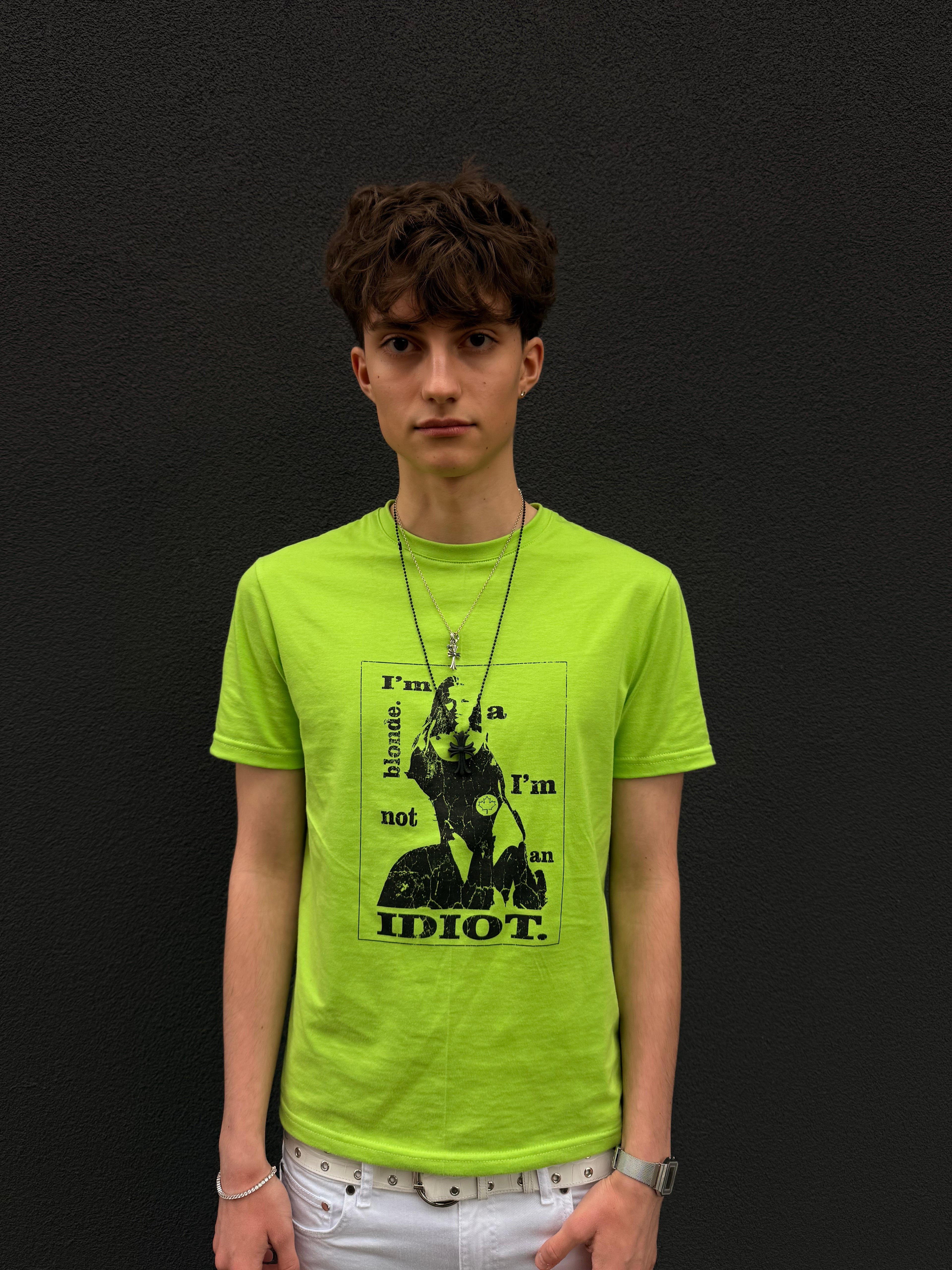 Green Pamela Anderson Slim Fit Tee