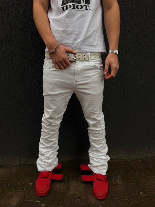 White Perfect Flared Jeans