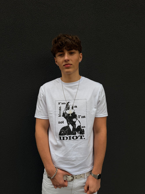 White Pamela Anderson Slim Fit Tee
