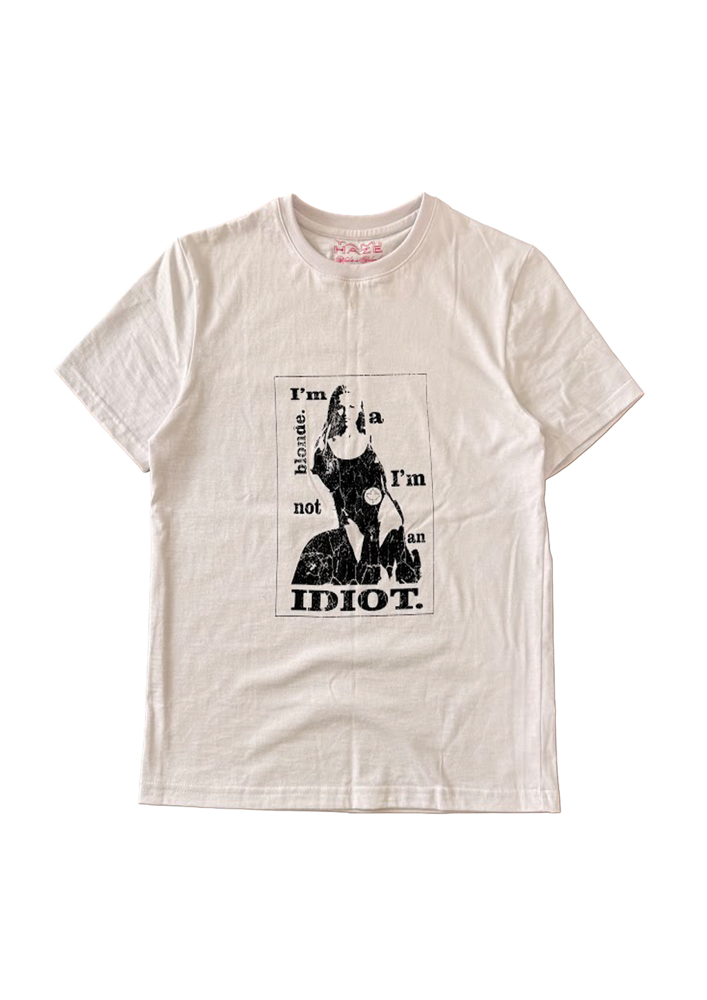 White Pamela Anderson Slim Fit Tee