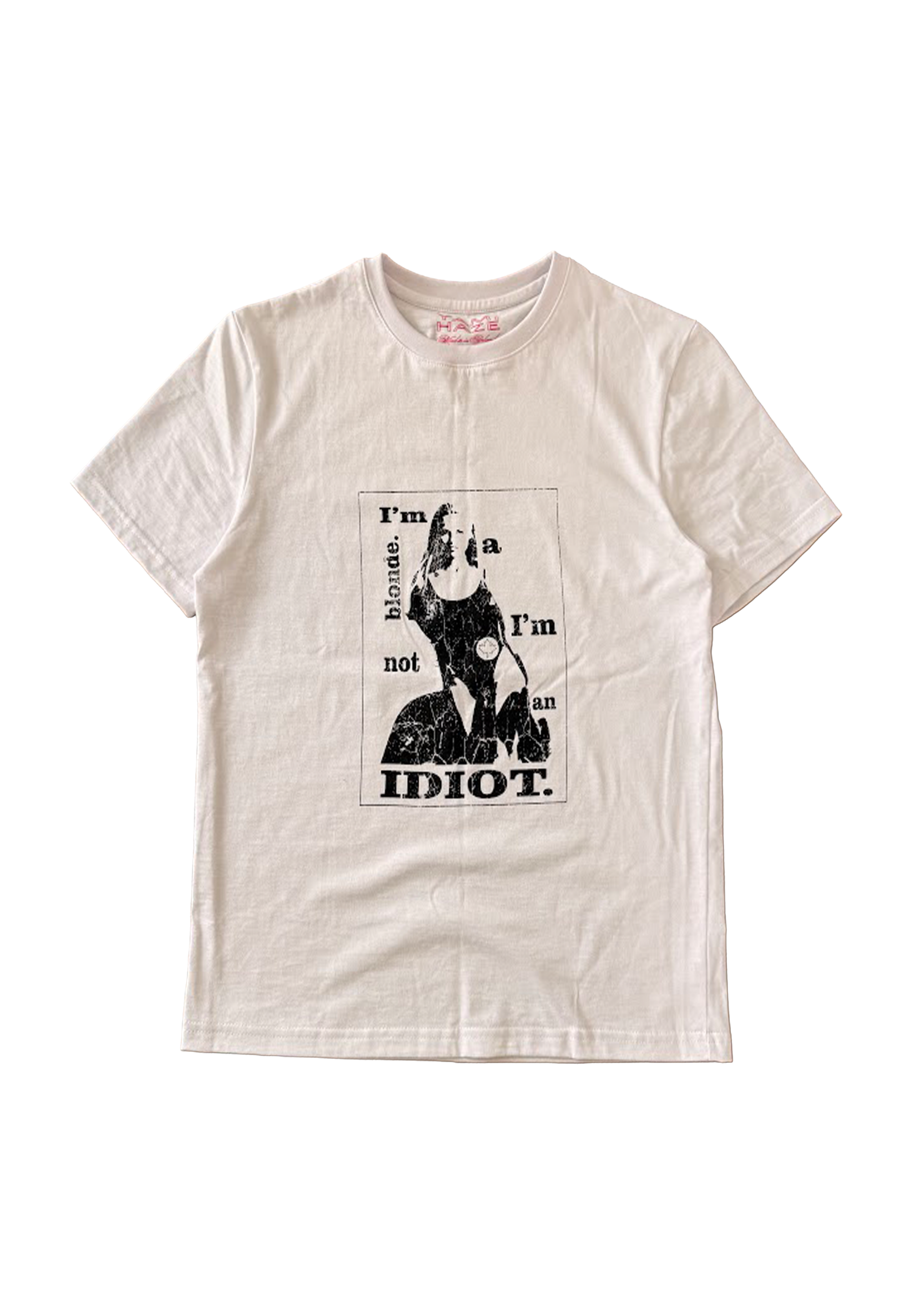White Pamela Anderson Slim Fit Tee